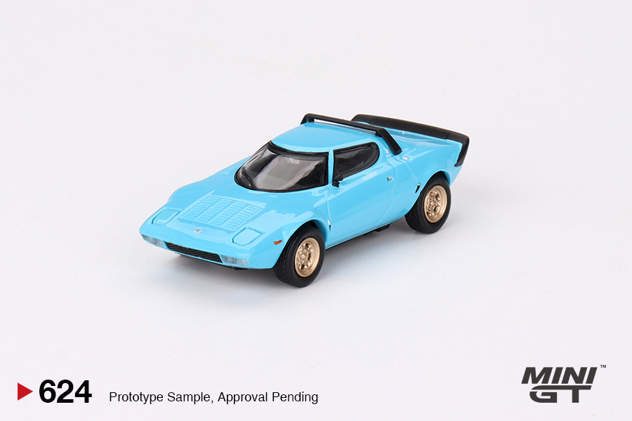 MINIGT - 624 - Lancia Stratos HF Stradale Azzuro Chiaro